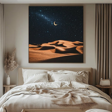 Desert Night Sky Painting